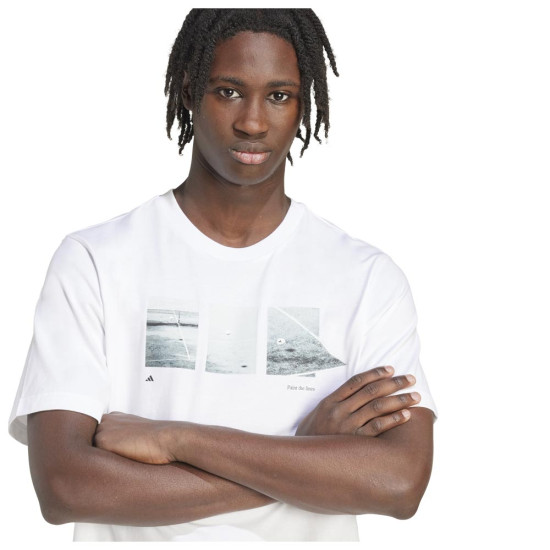 Adidas Ανδρική κοντομάνικη μπλούζα Lens Power of Three Tee